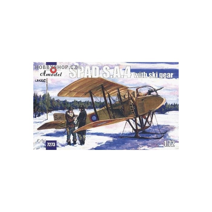 Spad S.A.4 w/Skies - 1/72 kit