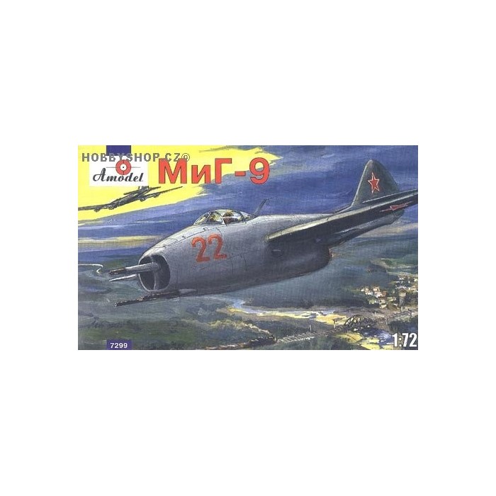 MiG-9 - 1/72 kit