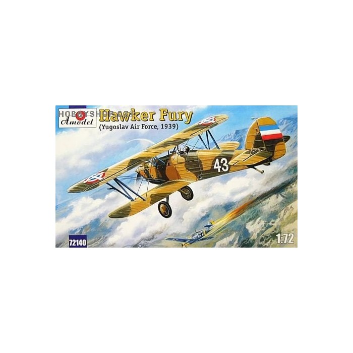 Hawker Fury Yugoslavian - 1/72 kit