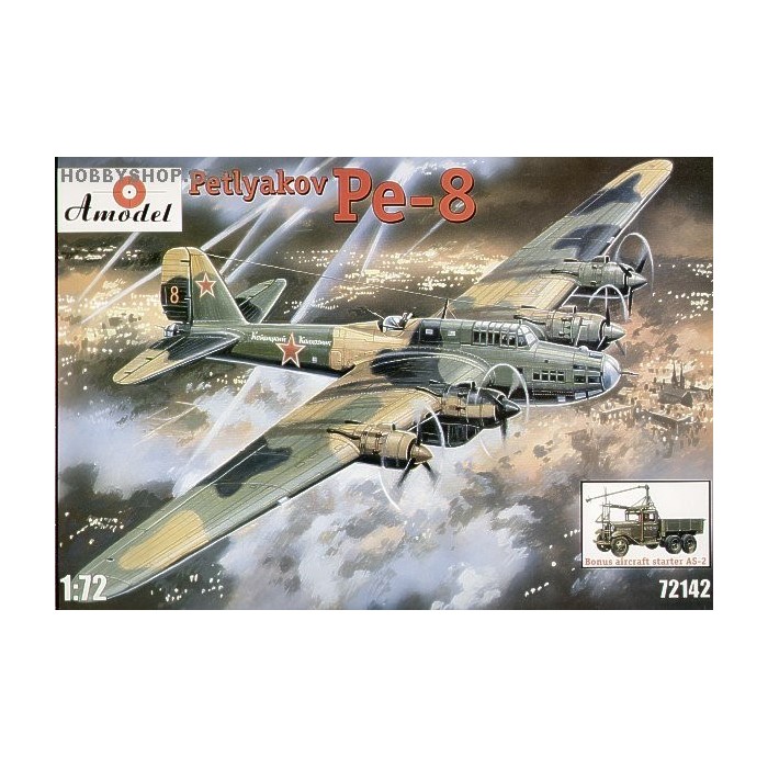 Petlyakov Pe-8 & AS-2 Starter - 1/72 kit