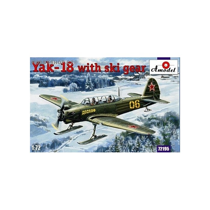 Yakovlev Yak-18 Max w/Skies - 1/72 kit