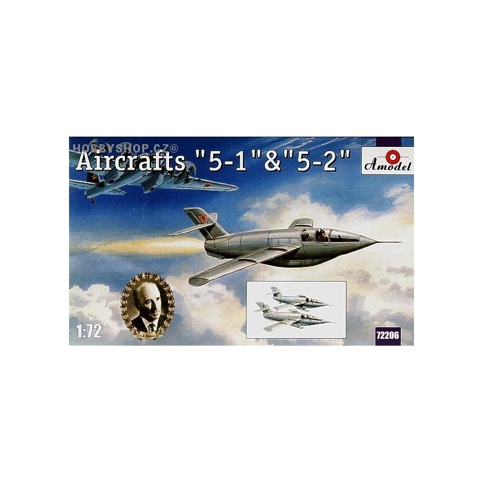 5-1' & '5-2' Test Rocket Gliders (2 Kits) - 1/72 kit