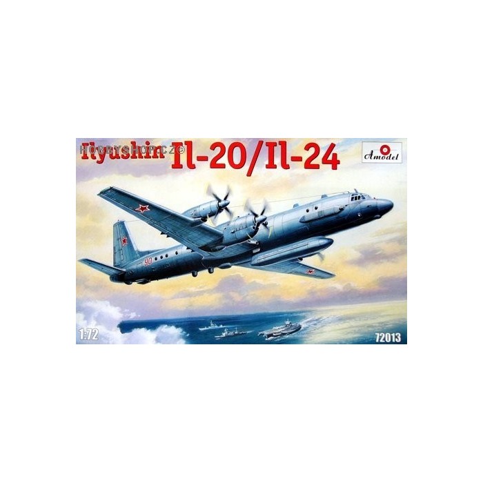 Ilyushin Il-20 Coot-A/Il-24 - 1/72 kit