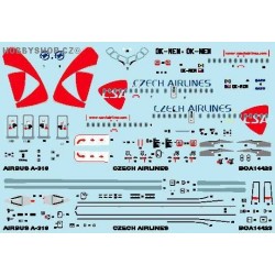 Airbus A319 CSA New livery - 1/144 decal
