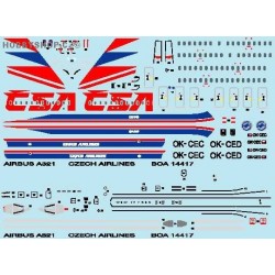 Airbus A321 CSA - 1/144 decal