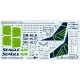 Boeing 737-300 Seagle Air - 1/144 decal