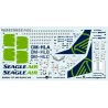 Boeing 737-300 Seagle Air - 1/144 decal