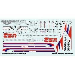Boeing 737-400 CSA - 1/144 decal