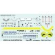 Boeing 737-300 Ukraine Intl. - 1/144 decal