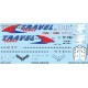 Boeing 767-300 Travel Service - 1/144 decal