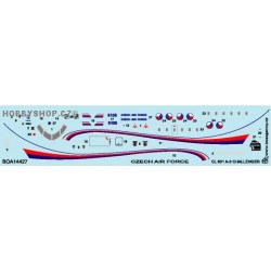 CL-601A-3 Challenger Czech Air Force - 1/144 decal