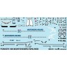 Fokker 100 Montenegro Airlines - 1/144 decal