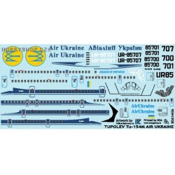 Tu-154M Air Ukraine - 1/144 decal
