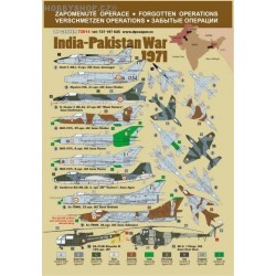 India-Pakistan War 1971 - 1/72 decal