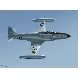 T-33 Shooting Star USAF, RCAF w/PE - 1/72 kit