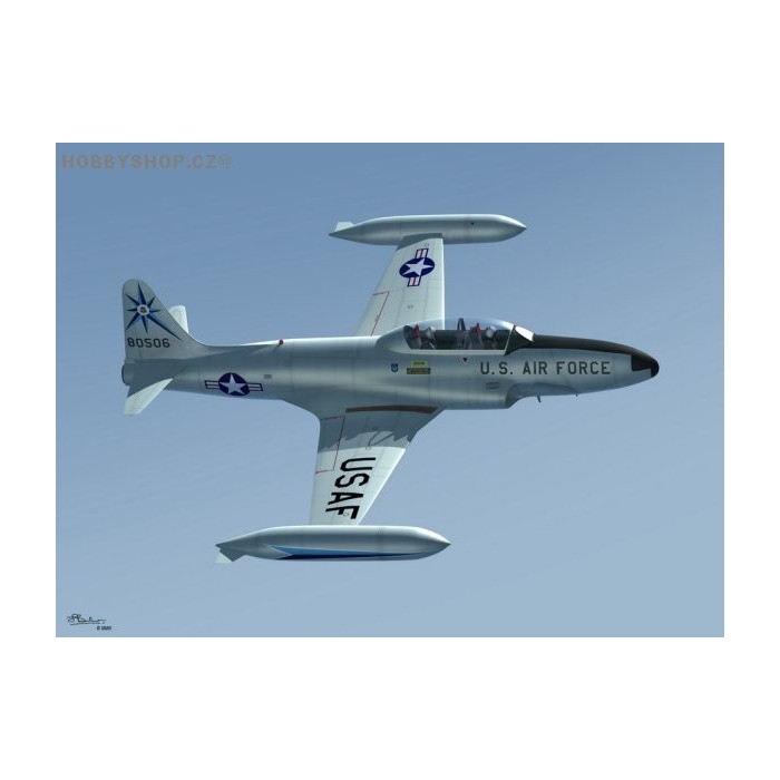 T-33 Shooting Star USAF, RCAF w/PE - 1/72 kit