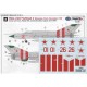 MiG-21S 1968 Invasion - 1/48 decal