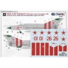 MiG-21S 1968 Invasion - 1/48 decal