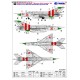 MiG-21S 1968 Invasion - 1/48 decal