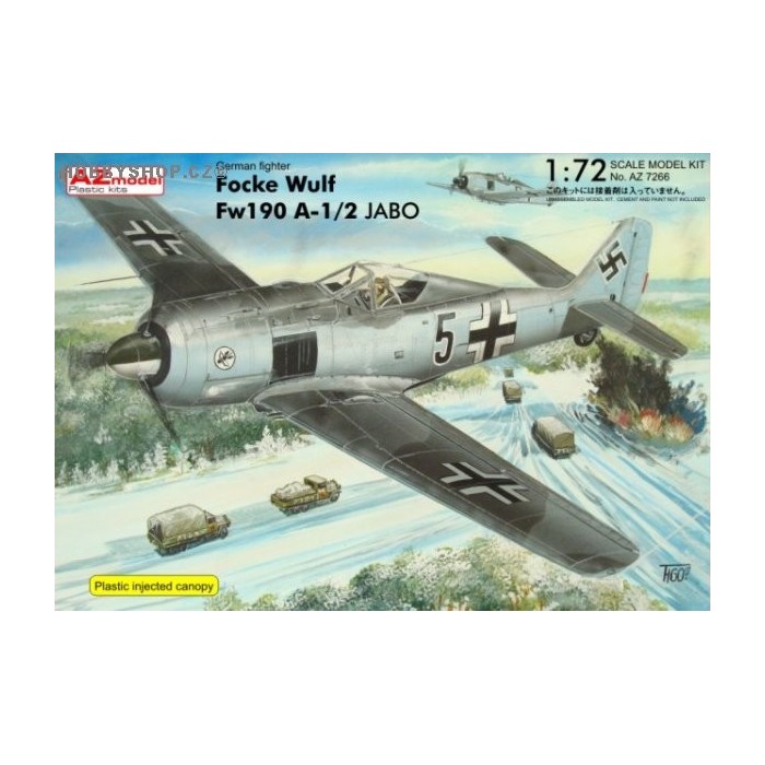 Focke Wulf Fw 190A-1/2 JABO - 1/72 kit