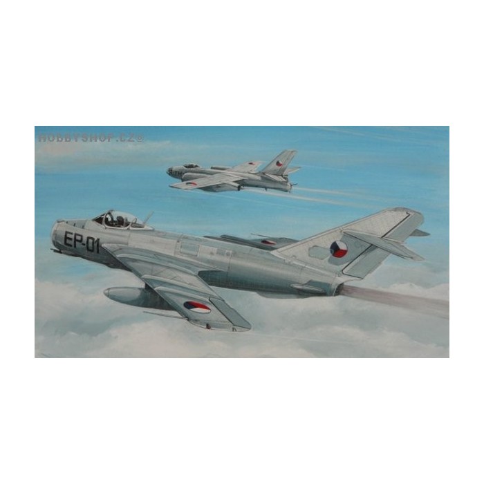 MiG-17F Czech, Germany, Bulgaria, Russia - 1/72 kit - Hobbyshop.cz