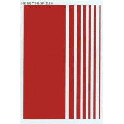 Stripes - dark red