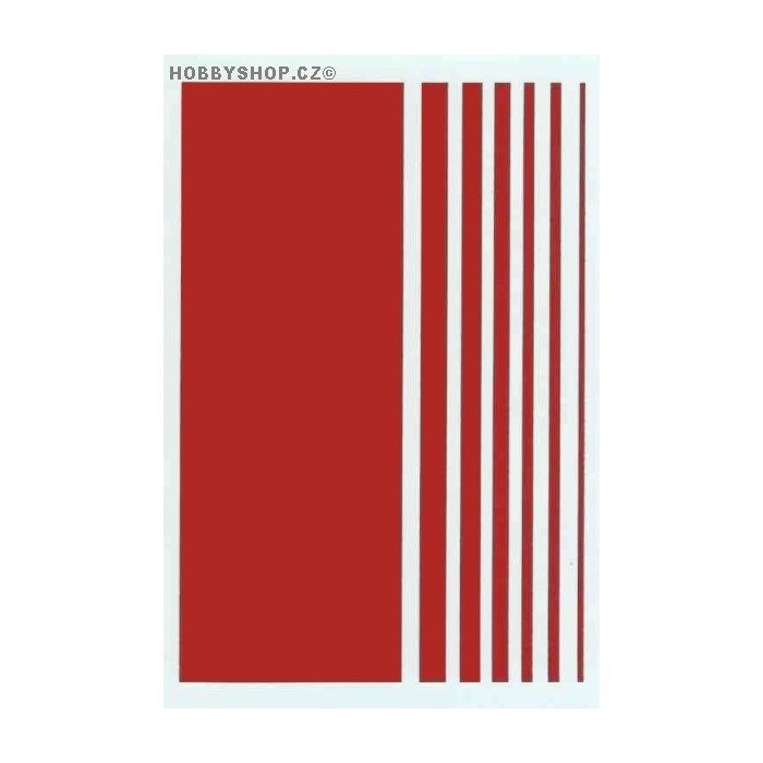 Stripes - dark red