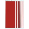 Stripes - dark red