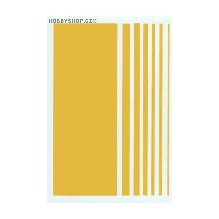 Stripes - dark yellow