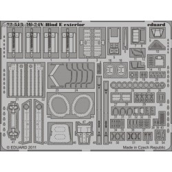 Mi-24V Hind E exteriorLimited - 1/72 PE set