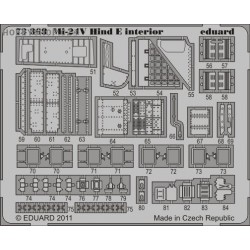 Mi-24V Hind E interior S.A. - 1/72 PE set