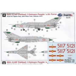 MiG-21MF Vietnam People's A.F. - 1/48 decal