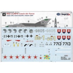 MiG-21MF Fishbed J - 1/48 decal