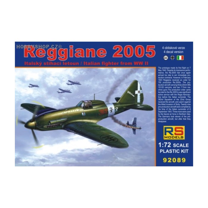 Reggiane Re.2005 - 1/72 kit