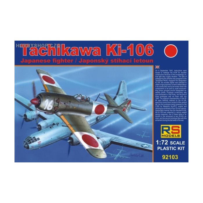 Tachikawa Ki-106 - 1/72 kit