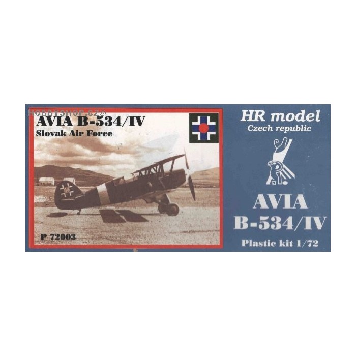 Avia B-534/IV Slovakia - 1/72 kit
