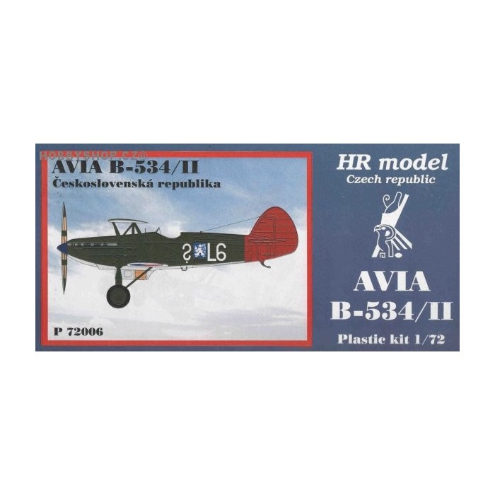 Avia B-534/II Czechoslovakia - 1/72 kit