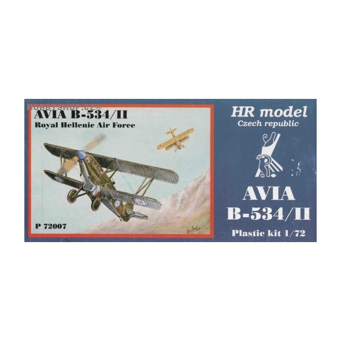 Avia B-534/II Greece - 1/72 kit