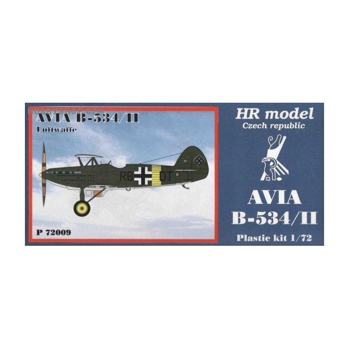 Avia B-534/II Luftwaffe - 1/72 kit