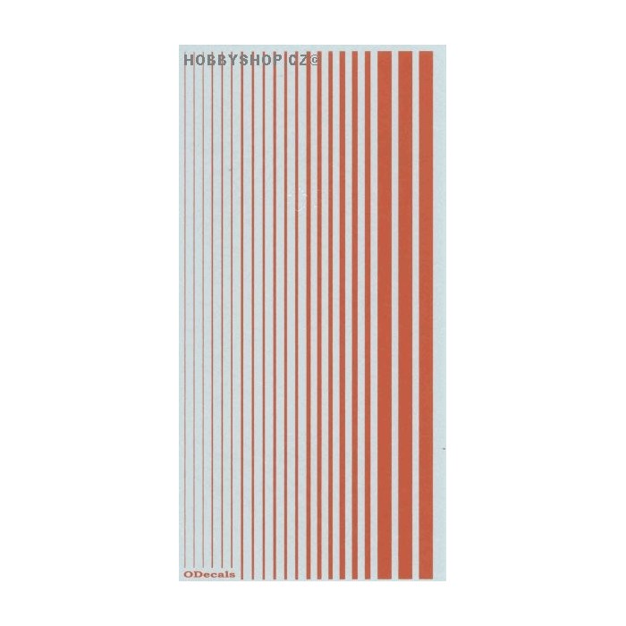 Orange (F.S.32246) Slim Strips