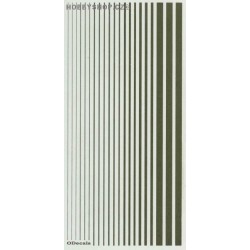 Interior Green (F.S.34151) Slim Strips