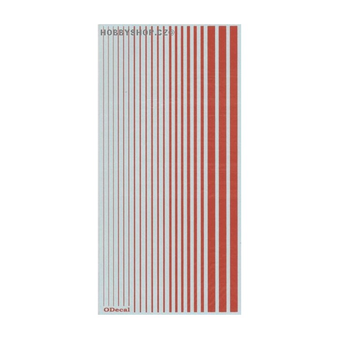 Internat. Orange (F.S.12197) Slim Strips