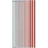 Internat. Orange (F.S.12197) Slim Strips