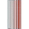 Internat. Orange (F.S.12197) Slim Strips