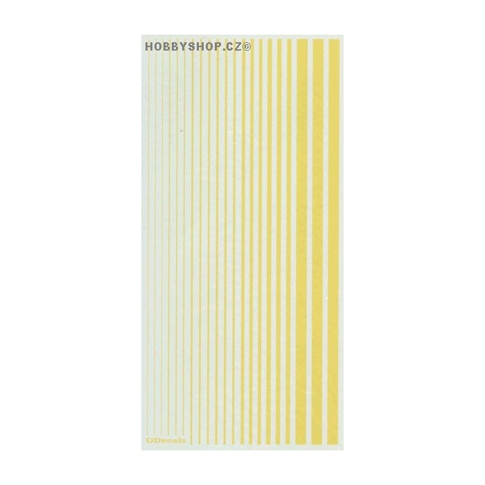 Blue Angels Yellow (F.S.13591) Slim Strips