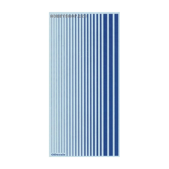 French Blue (F.S.15180) Slim Strips