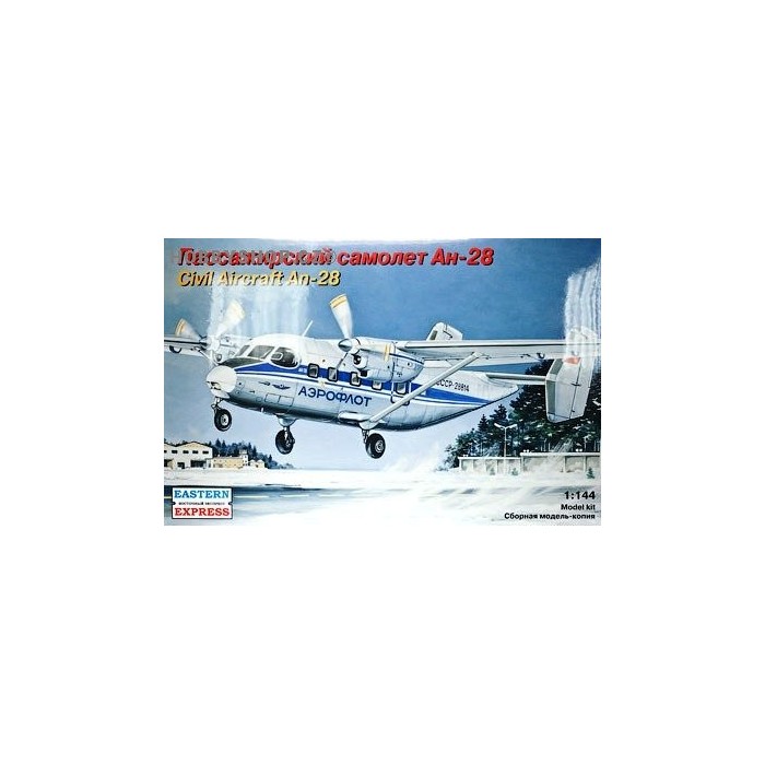 Antonov An-28 Aeroflot  - 1/144 kit