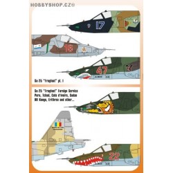 Su-25 in Foreign Service - 1/72 decal