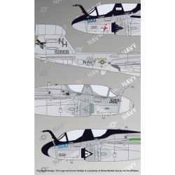 EA-6B Prowler VAQ-135 Black Ravens Last Ride - 1/72 decal