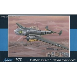 Potez 63-11 Axis Service - 1/72 kit